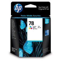 Hp 78 Tri-colour Inkjet Print Cartridge (C6578D#301)